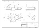 Тема №4 :: Построить три вида детали с разрезами